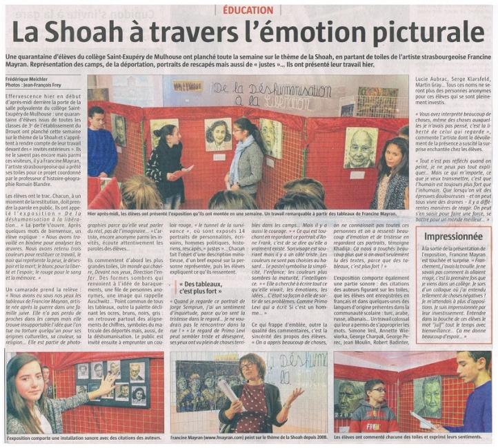 ARTICLE DE PRESSE